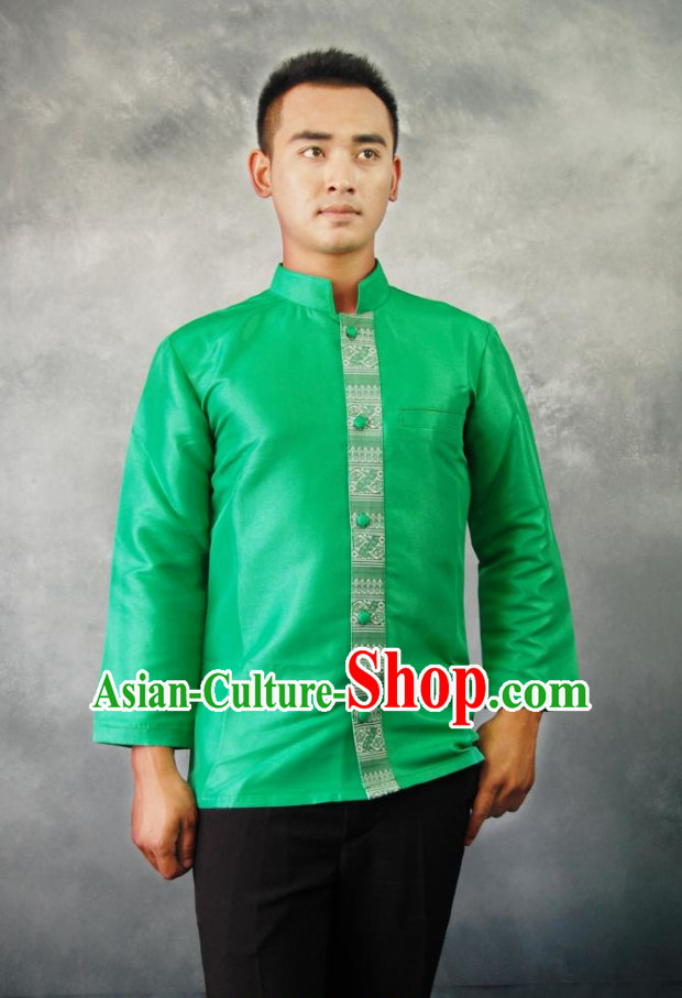 Thailand Traditional National Dresses Complete Set for Men