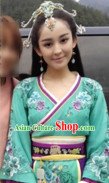Ancient Asian Princess Hair Jewelry