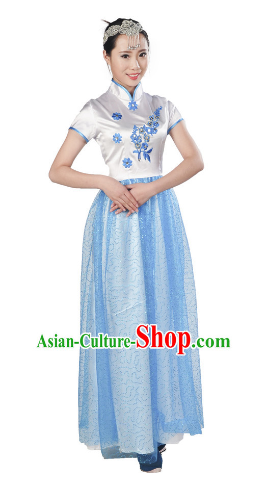 Asian Mandarin Singing Group Costume
