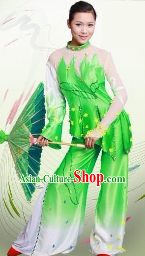 Chinese Umbrella Dance Costumes Dancewear Discount Dane Supply Clubwear Dance Wear China Wholesale Dance Clothes