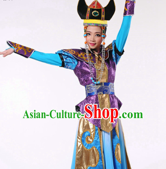 Chinese Mongolia Dance Costume Dancewear Discount Dane Supply Dance Wear China Wholesale Dance Clothes