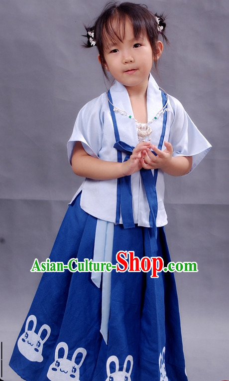 Chinese Kids Hanfu Costume Ancient Costume Traditional Clothing Traditiional Dress Clothing online