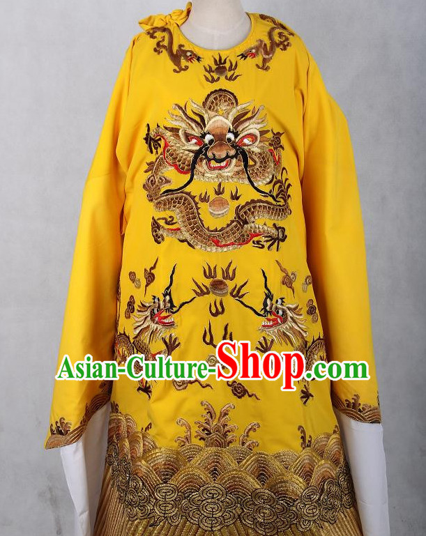 Embroidered Chinese Dragon Robe Costume Opera Costumes Chinese Clothing Opera Mask Cantonese Opera Chinese Culture Chinese Dance