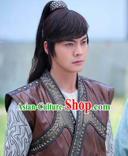 Ancient Chinese Swordsman Male Wigs