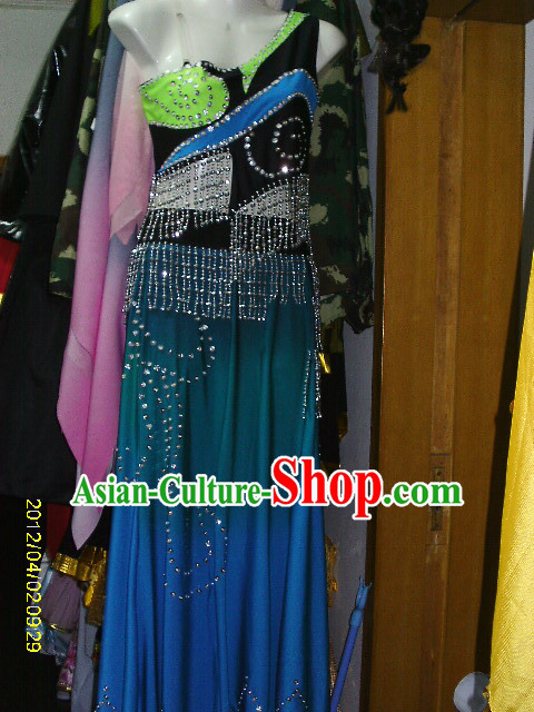 Top Chinese Classical Dance Costume Competition Dance Costumes Set