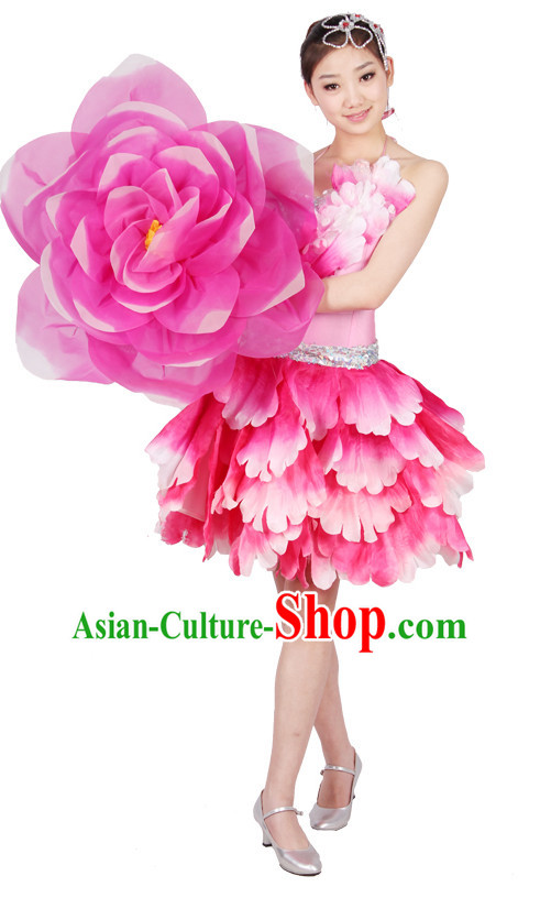 Chinese Style Parade Flower Dance Costume Ideas Dancewear Supply Dance Wear Dance Clothes Suit