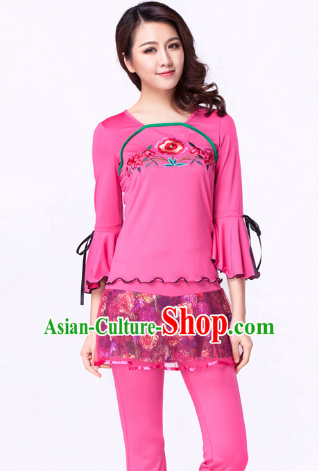 Chinese Style Parade Modern Costume Ideas Dancewear Supply Dance Wear Dance Clothes Suit