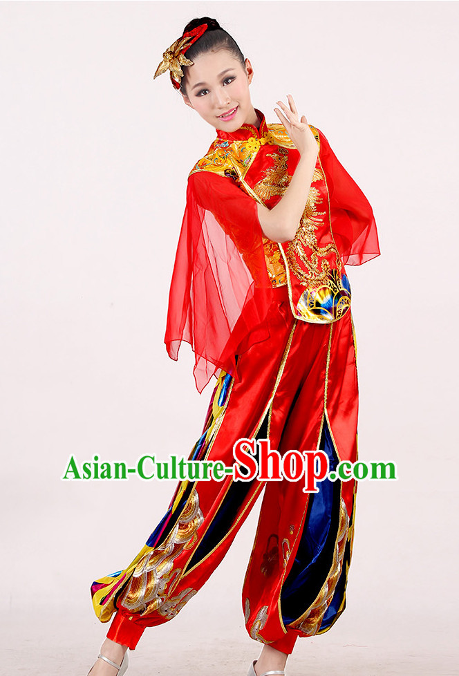 Chinese Drum Dance Costume Ideas Dancewear Supply Dance Wear Dance Clothes Outfits