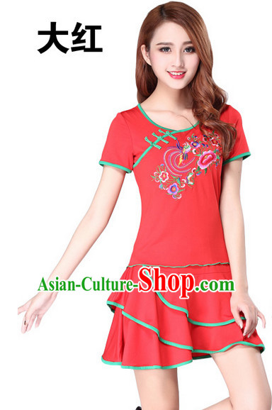 Chinese Style Gymnastics Dance Costume Ideas Dancewear Supply Dance Wear Dance Clothes Outfits