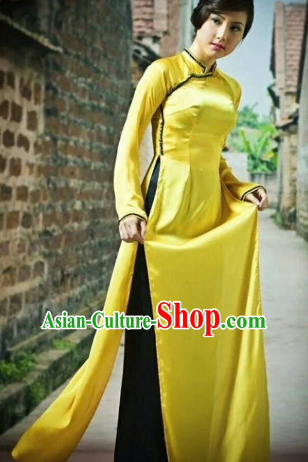 Yellow Viet Outfit for Women