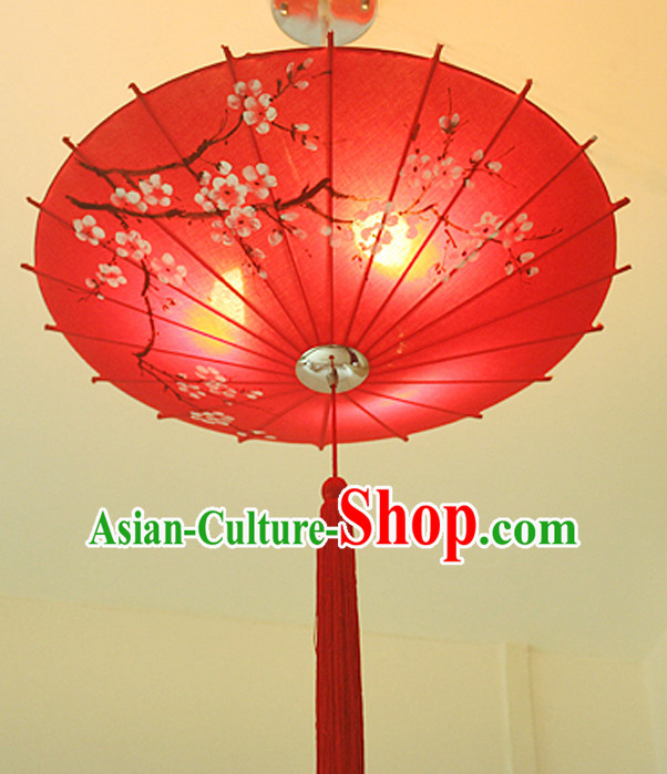Chinese Classical Handmade and Carved Hanging Umbrella Palace Lantern