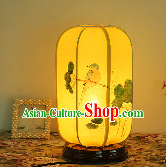 Chinese Classical Handmade Silk Desk Palace Lantern