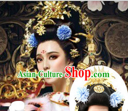 Ancient Chinese Empress Hair Jewelry and Wigs