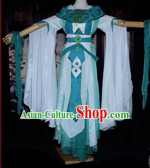 Ancient Chinese Classical Princess Queen Costume Complete Set for Women or Girls
