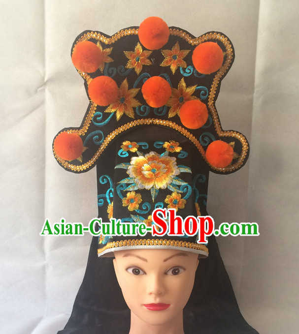 Traditional Chinese Classica Embroidered General Hat