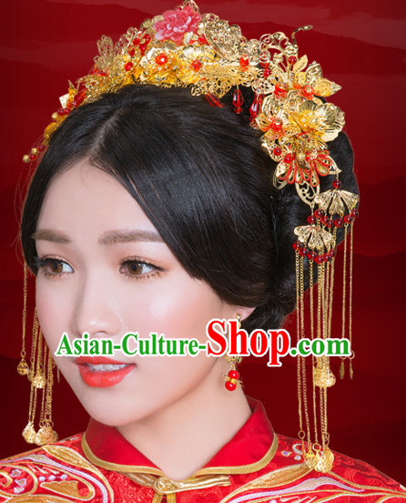 Traditional Chinese Style Wedding Crowns