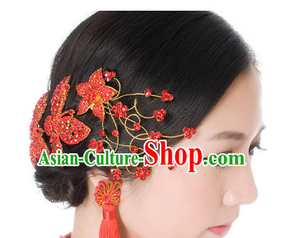 Traditional Chinese Princess Brides Wedding Headpieces Decorations