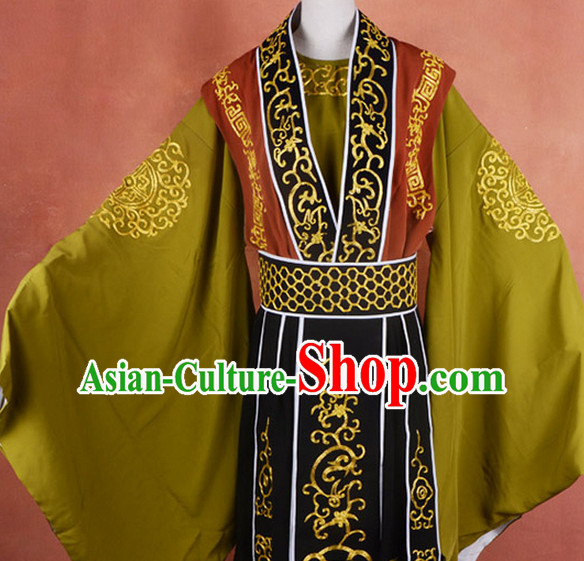 the Eight Immortals Chinese Ancient Zhang Guolao Old Men Costume Complete Set for Adults Kids Men Boys