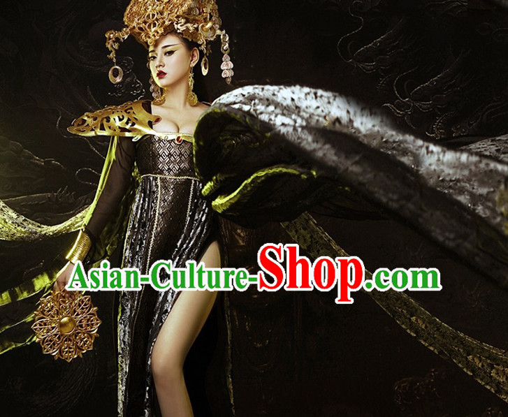Asian Style Empress Sexy Dresses Imperial Robe Clothes