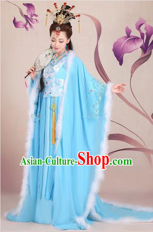 Ancient Chinese Palace Empress Costumes Complete Set, Tang Dynasty Ancient Palace Fairy Princess, Dress Suits For Women