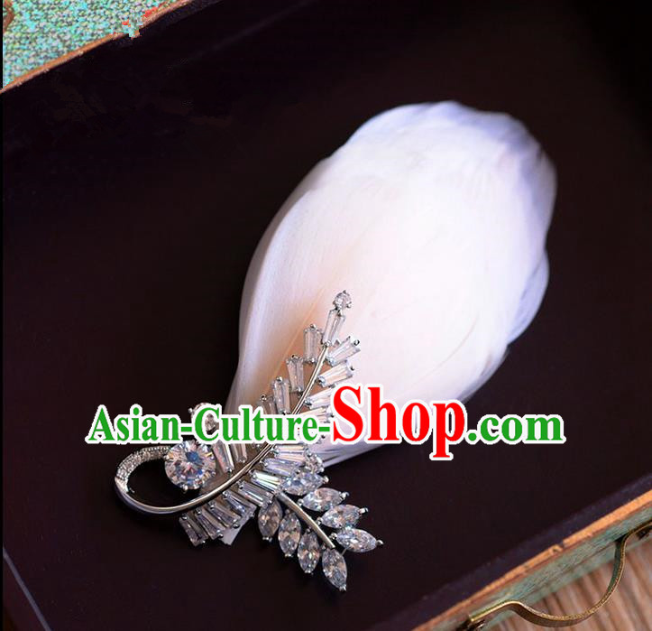 Traditional Jewelry Accessories, Princess Wedding Accessories, Bride Wedding Brooch for Women
