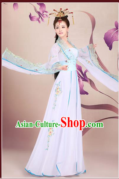Ancient Chinese Palace Empress Costumes Complete Set, Tang Dynasty Ancient Palace Princess Dress