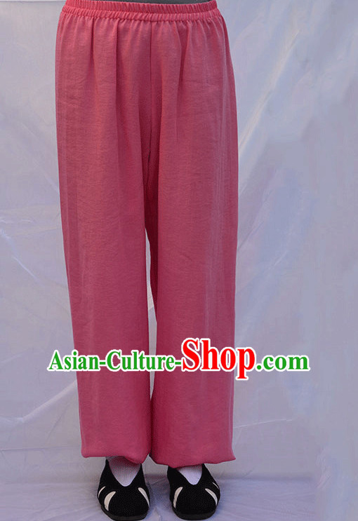 Wudang Uniform Taoist Uniform Kungfu Kung Fu Clothing Clothes Pants Shirt Supplies Wu Gong Outfits Flax Pants