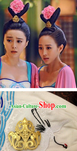 Ancient Chinese Style Princess Empress Hair Accessories for Women Girls Adults Children