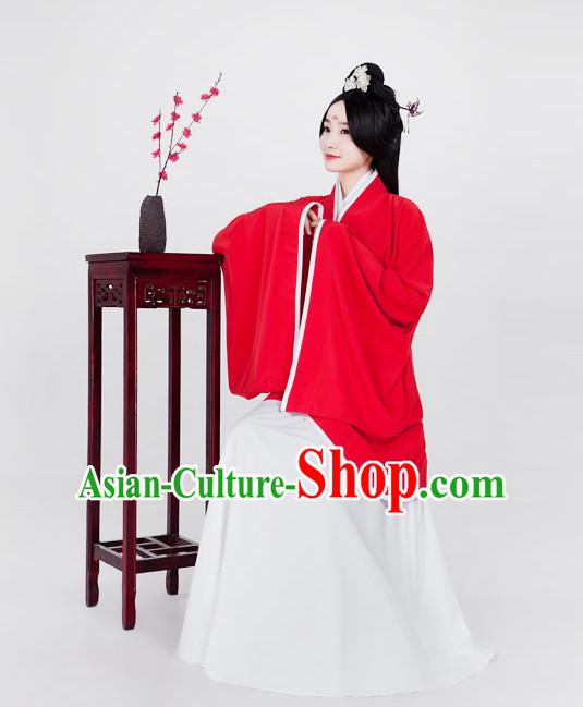 Ancient Chinese Classical Kimono Clothing Complete Set for Women