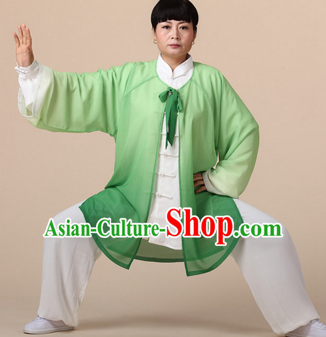 Chinese Asian Mandarin Kung Fu Martial Arts Practice and Competition Costume Wing Chun Apparel Taiji Tai Chi Uniform for Adults Children Men Women Boys Girls