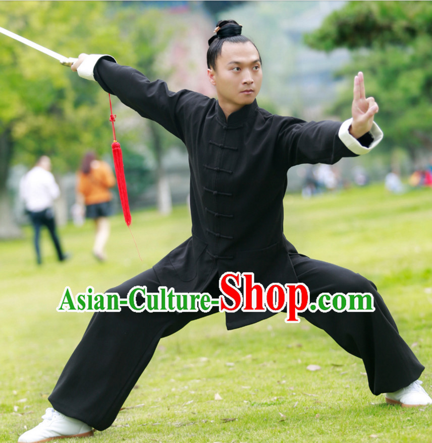 Top Wudang Winter Wear Tai Ji Master Taoist Uniform Taiji Tai Chi Uniforms for Adults Children Men Women Boys Girls