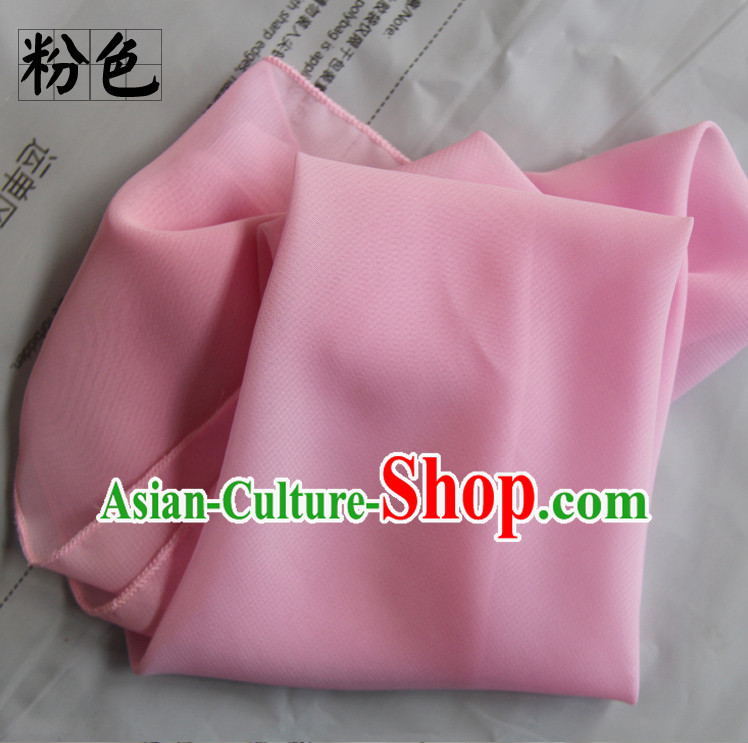 Pink Chinese Classcial Dancing Props Handkerchief