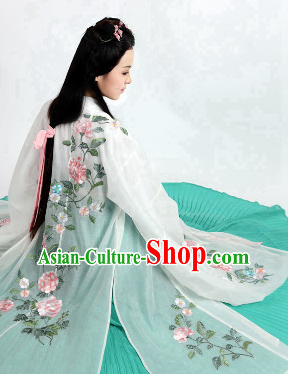 Ancient Chinese Hanfu Dress China Traditional Clothing Asian Long Dresses China Clothes Fashion Oriental Outfits for Women