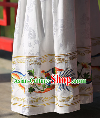 Ancient Chinese Hanfu Dress Skirt China Traditional Clothing Asian Long Dresses China Clothes Fashion Oriental Outfits for Women