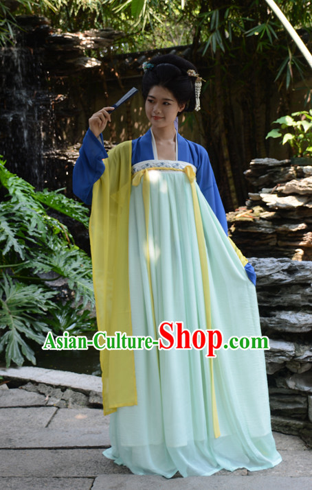 Ancient Chinese Clothing China Fashion Mandarin Dress National Costume Chinese Tang Dynasty Garments Chinese Blouses Chinese Apparel Chinese Art Outfit