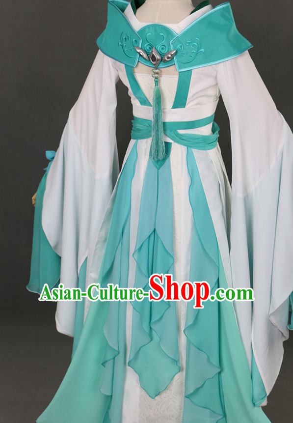 Ancient Chinese Style Cosplay Fairy Costumes for Women