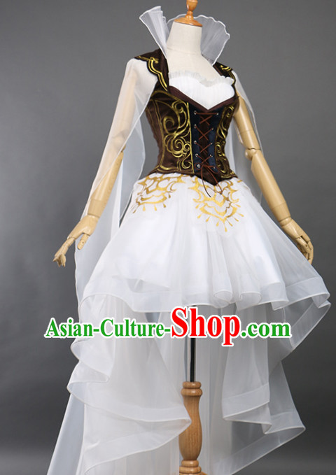 Traditional Fairytale Queen Princess Style Sexy Cosplay Dress for Women