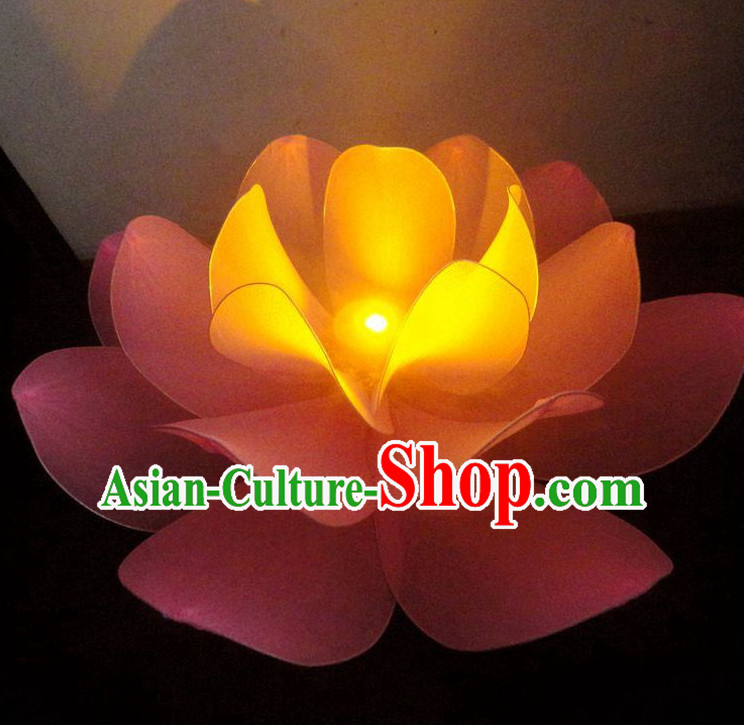 0.8 Meter Traditional Chinese Stage Performance Luminous Flower Dance Props Dancing Prop