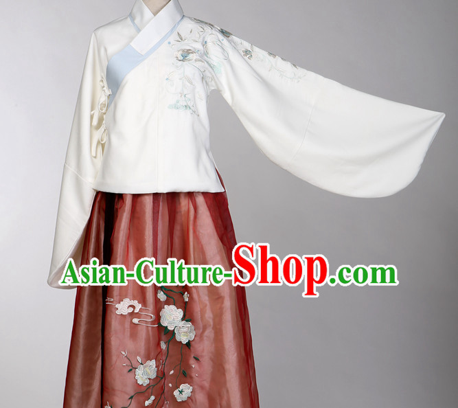 Asian Chinese Hanfu Dress Costume Clothing Oriental Dress Chinese Robes Kimono for Women