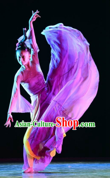 Traditional Chinese Classical Dancing Dancewear Dance Costumes for Women