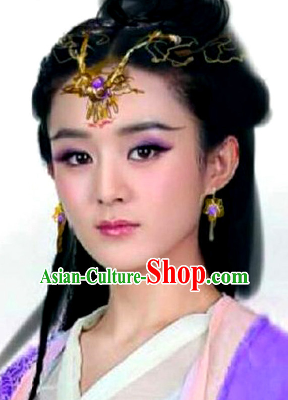 Ancient Chinese Handmade Fairy Headdress Hair Jewelry for Women