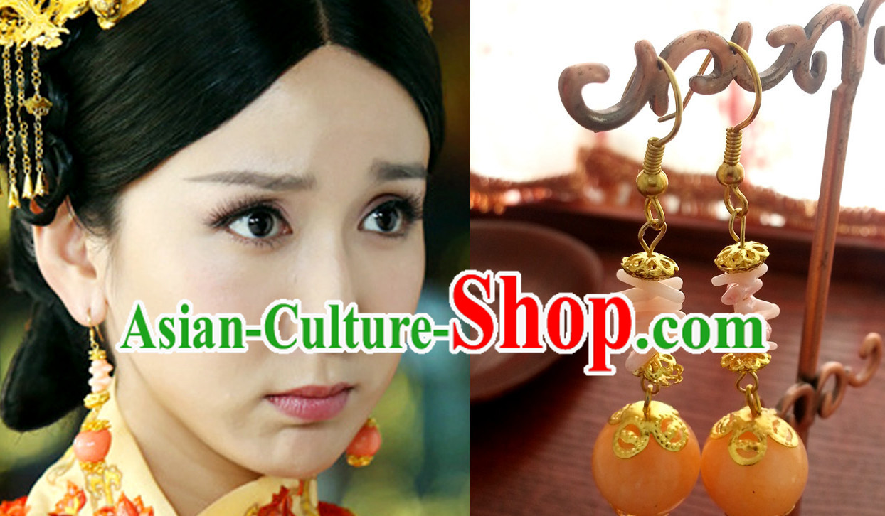 Ancient Chinese Handmade Princess Earrings
