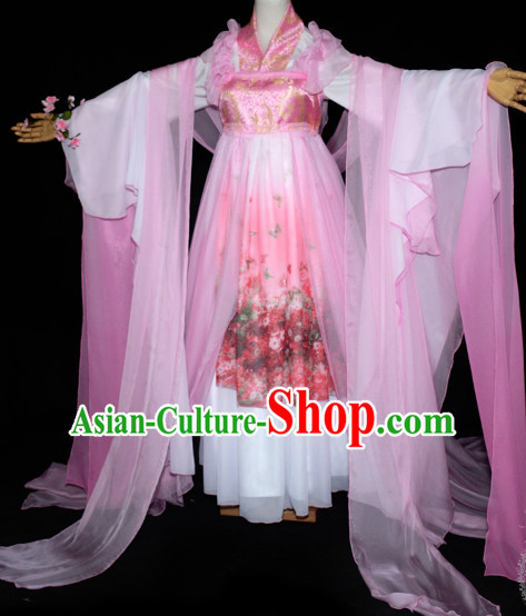 Chinese Traditional Fairy Princess Costumes Complete Set for Girls Women