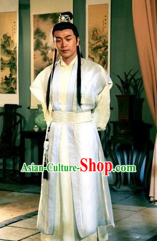 Chu Liuxiang Classic Hong Kong Cantonese Drama Costume Complete Set for Men