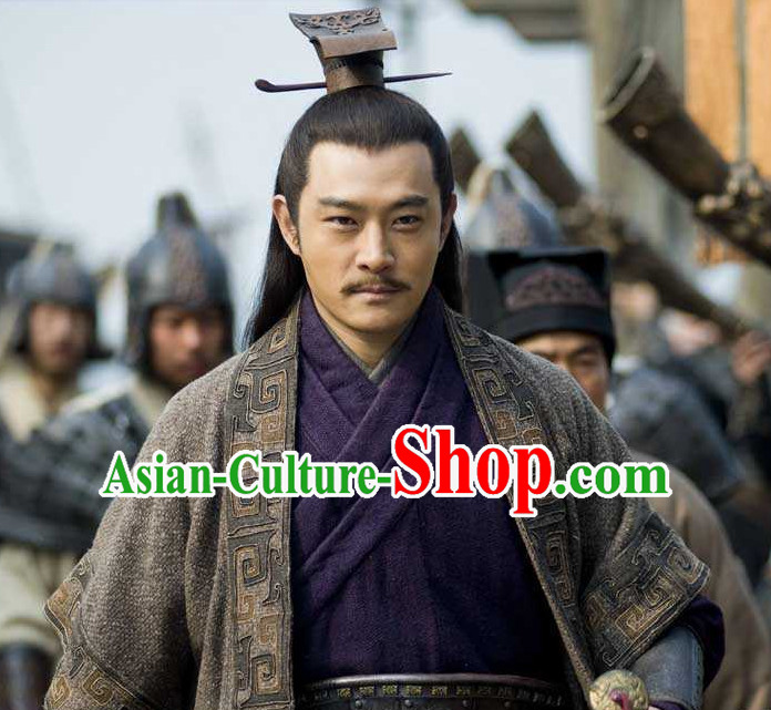 Three Kingdom Male Hairstyles Zhou Yu Coronet for Men