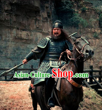 Asian Ancient Chinese Superhero Guan Yu Warrior Body Armor for Sale Complete Set for Men or Boys