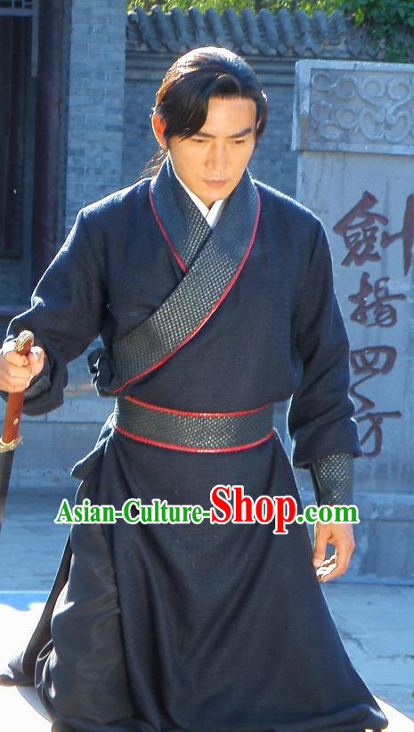 Ancient Chinese Traditional National Hanfu Dress Costume Clothes Ancient China Clothing for Men