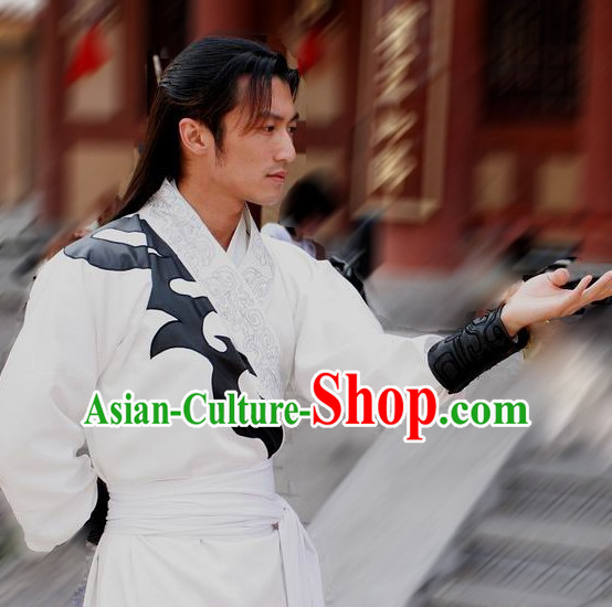 Ancient Chinese Style Costumes Dress Authentic Clothes Culture Traditional National Clothing Headpieces