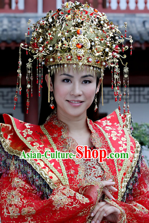 Traditional Ancient Chinese Style Bridal Wedding Hat for Women