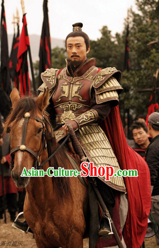 Custom Made Ancient Chinese Style TV Drama Film Armor Costumes Complete Set
